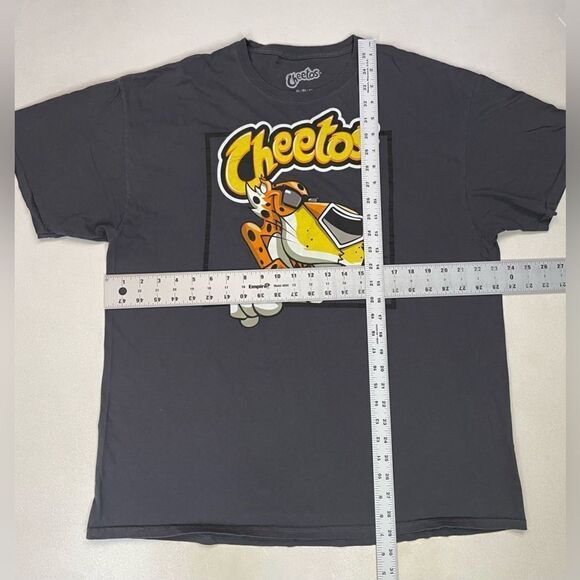Cheetos Chester Cheetah Graphic T-shirt Men XL Gray Short Sleeve - Picture 5 of 5